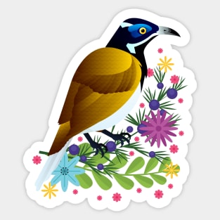 Blue-faced Honeyeater Sticker